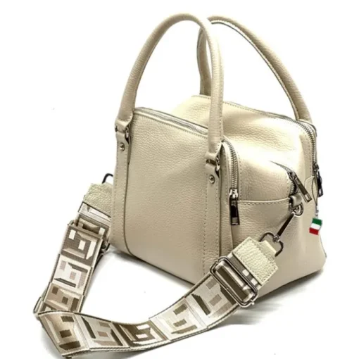 Florence Citytasche Echtleder Damen beige OTF822I
