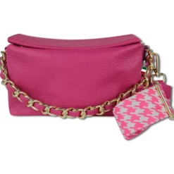 Florence Citytasche Echtleder Damen fuchsia OTF818P