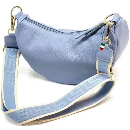 Florence Citytasche Echtleder Damen hellblau OTF823F