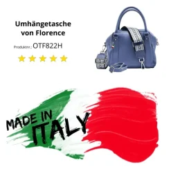Florence Citytasche Echtleder Damen hellblau OTF822H