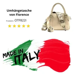 Florence Citytasche Echtleder Damen beige OTF822I
