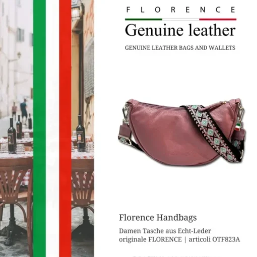 Florence Citytasche Echtleder Damen altrosa OTF823A