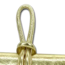 Florence Clutch Echtleder Tasche gold metallic OTF834Z