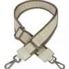 Florence Damen Boho-Gurt Canvas Leder grau beige OGF001JI