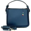 Florence Damen Handtasche Echtleder türkis OTF154T