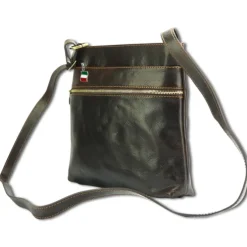 Florence Damen Handtasche Echtleder braun OTF145N