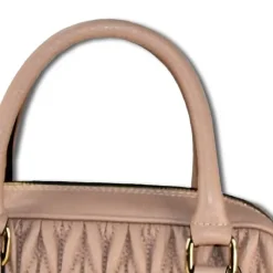 Florence Damen Handtasche, Schultertasche Leder Tasche altrosa OTM815A
