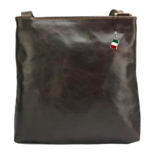 Florence Damen Handtasche Echtleder braun OTF145N