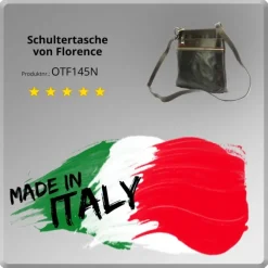 Florence Damen Handtasche Echtleder braun OTF145N