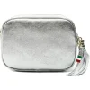 Florence Damen Tasche Echtleder silber metallic OTF811J