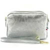 Florence Damen Tasche Echtleder silber OTF809J