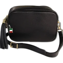 Florence Damen Tasche Echtleder schwarz OTM804S