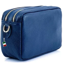 Florence Damen Tasche Echtleder blau OTF809B