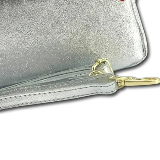 Florence Damen Tasche Echtleder silber OTF809J