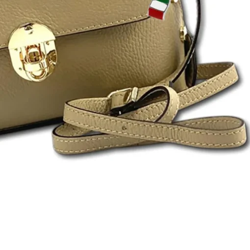 Florence Damen Tasche Echtleder taupe OTF808C