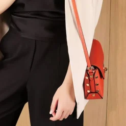 Florence Damen Tasche Echtleder fuchsia OTF808P