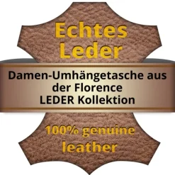 Florence Damen Tasche Echtleder schwarz OTF809S