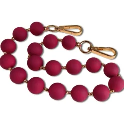 Florence Damen Taschenkette Taschenschmuck Kugeln pink OGM001P