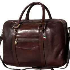 Florence Echtleder Aktentasche Damen braun Businesstasche OTF148N
