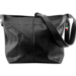 Florence Echtleder Damen schwarz OTF829S