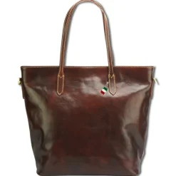 Florence Echtleder Damen braun Businesstasche Shopper OTF133N