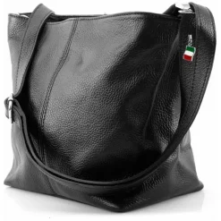Florence Echtleder Damen schwarz OTF829S