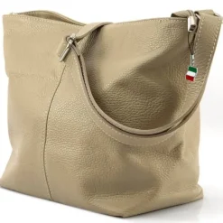 Florence Echtleder Damen taupe OTF829N