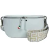 Florence Echtleder Gürteltasche Damen weiß Bauchtasche Jugend Damen OTF807W