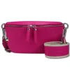 Florence Echtleder Gürteltasche Damen fuchsia Bauchtasche Jugend OTF807P