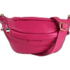 Florence Echtleder Gürteltasche Damen pink Bauchtasche OTM806P