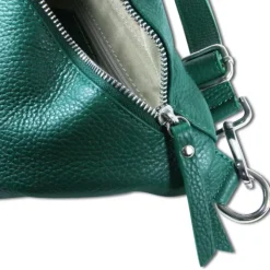 Florence Echtleder Gürteltasche extra groß Damen hellgrün Bauchtasche Jugend OTF820L