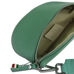 Florence Echtleder Gürteltasche Damen hellgrün Bauchtasche Jugend Damen OTF807L