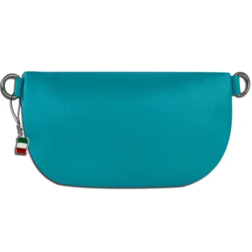 Florence Echtleder Gürteltasche Damen türkis Bauchtasche Jugend Damen OTF807T