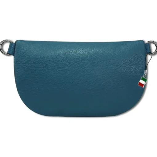 Florence Echtleder Gürteltasche Damen jeansblau Bauchtasche Jugend Damen OTF807F