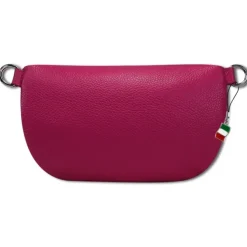Florence Echtleder Gürteltasche Damen fuchsia Bauchtasche Jugend OTF807P