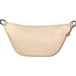 Florence Echtleder Gürteltasche extra groß Damen beige Bauchtasche Jugend OTF820I