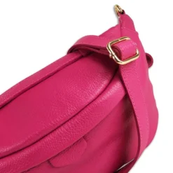 Florence Echtleder Gürteltasche Damen pink Bauchtasche OTM806P