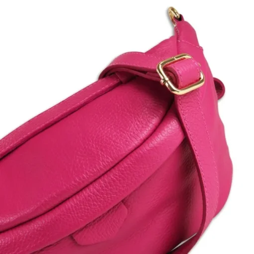 Florence Echtleder Gürteltasche Damen pink Bauchtasche OTM806P