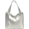 Florence Echtleder Hobo Bag Damen weiß OTF155W