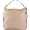 Florence Echtleder Hobo Bag Damen rosa OTF138A
