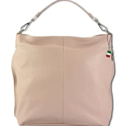 Florence Echtleder Hobo Bag Damen rosa OTF138A