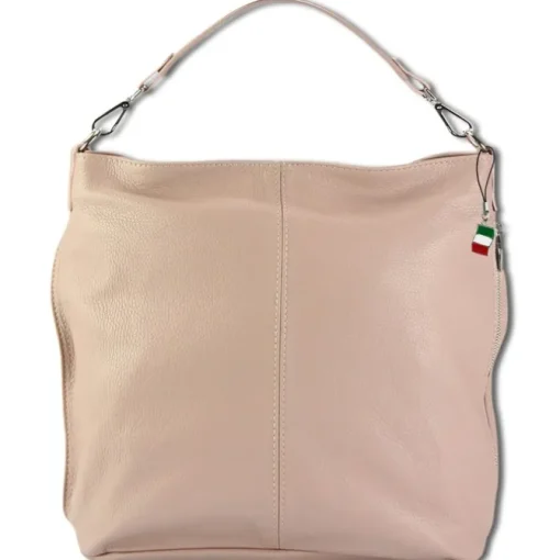 Florence Echtleder Hobo Bag Damen rosa OTF138A