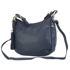 Florence Echtleder Hobo Bag Damen blau OTF134B