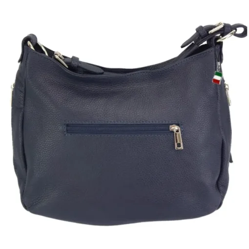 Florence Echtleder Hobo Bag Damen blau OTF134B