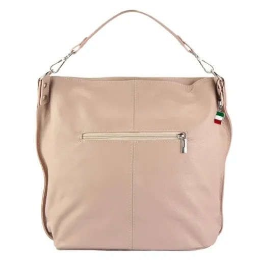 Florence Echtleder Hobo Bag Damen rosa OTF138A