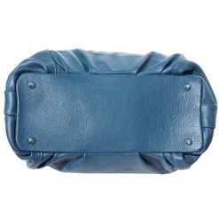 Florence Echtleder Hobo Bag Damen türkis Henkeltasche OTF128T