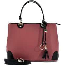 Florence Handtasche Damen Echtleder altrosa OTF156A