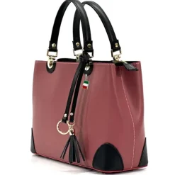 Florence Handtasche Damen Echtleder altrosa OTF156A