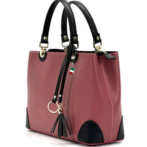 Florence Handtasche Damen Echtleder altrosa OTF156A