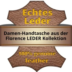 Florence Handtasche Damen Echtleder altrosa OTF156A